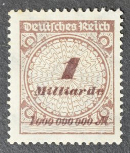 Germany Sc # 294, VF MH