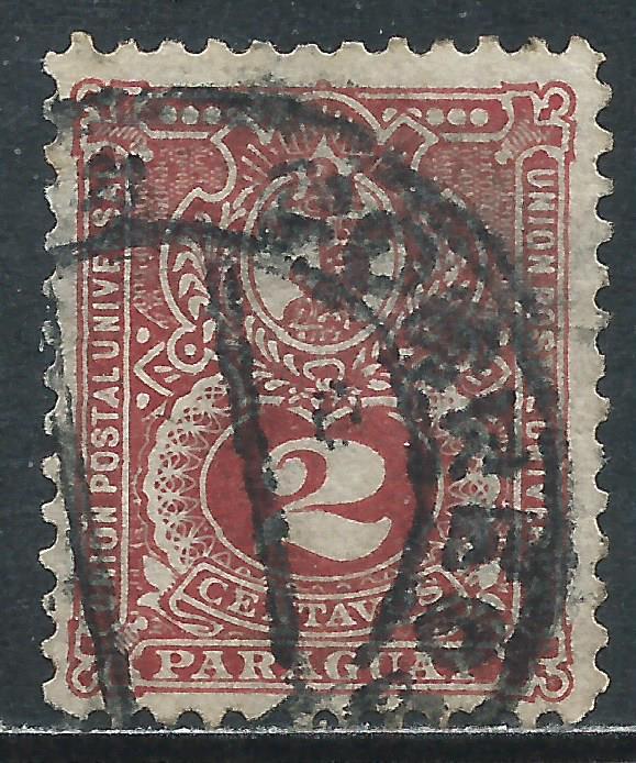 Paraguay, Sc #24, 2c Used