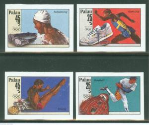 PALAU 1988 OLYMPICS IMPERFORATED SET RARE MINT NEVER HINGED