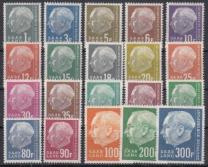 SAAR 1957 Sc#289-308 Mi#409-428 mnh (DR1511)