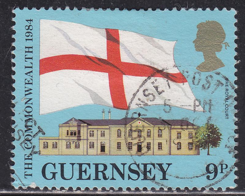 Guernsey 279  Links with the Commonwealth 1984