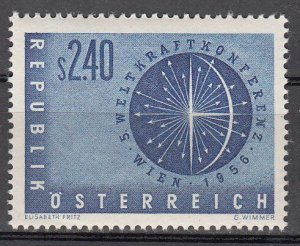 austria  scott no 611  mnh