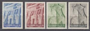 Lebanon - 1962 Save the Historic monuments Sc# C390/391, C351/C352 - MNH (2539)