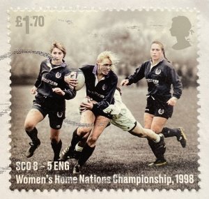 GB #?? Used VF £1.70 1998 Rugby Women Home Nations Championship 2021 [CVR246]