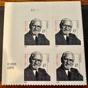 US # 3435 Albert Sabin PB 87c 2006 Mint NH