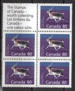 Canada Scott # 1180B - MNH   (booklet pane)
