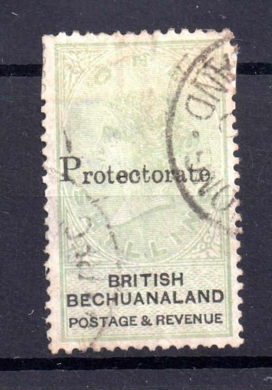 British Bechuanaland QV 1888 1/- SG46 fine CDS used WS6913