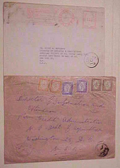 EGYPT POSTAGE DUE TIED ON 1949 ,1957 COVERS TO USA