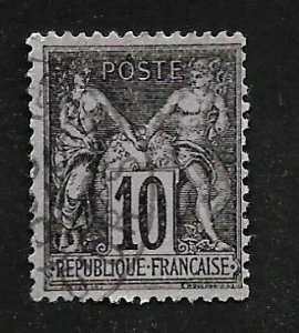 France 1898 - U - Scott #106