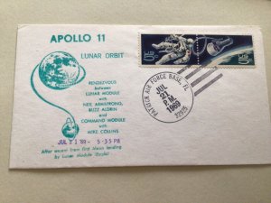 Apollo 11 Man on the Moon 1969 Moon Landing stamp cover   A13775