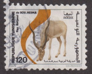 Tunisia 907 Addax, Bou. Hedma National Park 1986