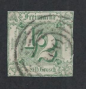 GERMAN STATES - THURN AND TAXIS SC# 9 AVF/U 1859