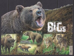 Belgium, Fauna, The Big Five of Europe, Animals / MNH / 2020