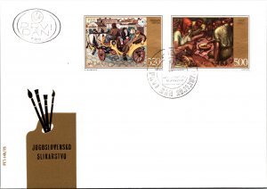 Yugoslavia, Worldwide First Day Cover, Art