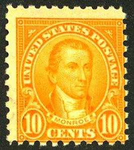 U.S. #591 MINT OG HR