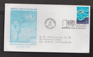 United Nations - 5 First Day Covers Including 1 Postal Card