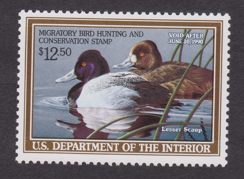 RW56 Lesser Scaup MNH Federal Duck Stamp Single