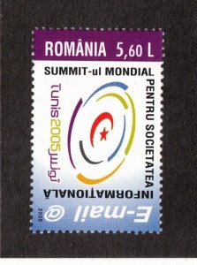 Romania Sc 4758 NH issue of 2006 - World Summit of the Information Society