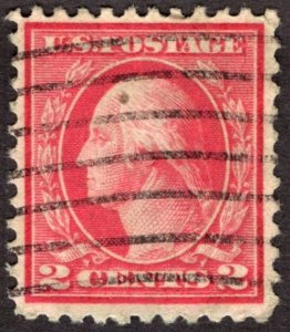 1917, US 2c, Washington, Used, Well-Centered, Sc 499