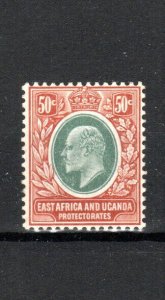 KUT - East Africa and Uganda Protectorates 1907-08 50c SG 41 MH
