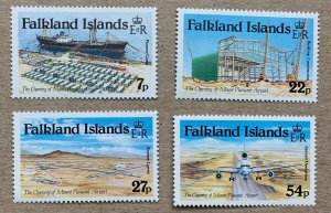 Falkland Islands 1985 Mount Pleasant Airport, MNH.  Scott 425-428, CV $4.80