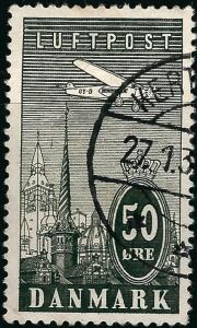 Denmark SC C9 Used F-VF...A very Popular Country!!