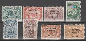 PORTUGUESE GUINEA #116-23 MINT HINGED COMPLETE