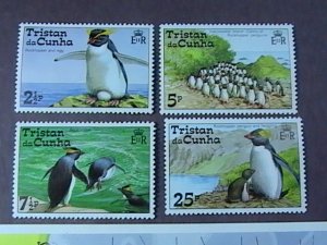 TRISTAN da CUNHA # 191-194 & 195 -MNH-COMPLETE SET +SOUVENIR SHEET--QEII--1974