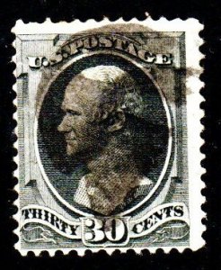 SC# SC# 154 - (30c) - Hamilton - Black