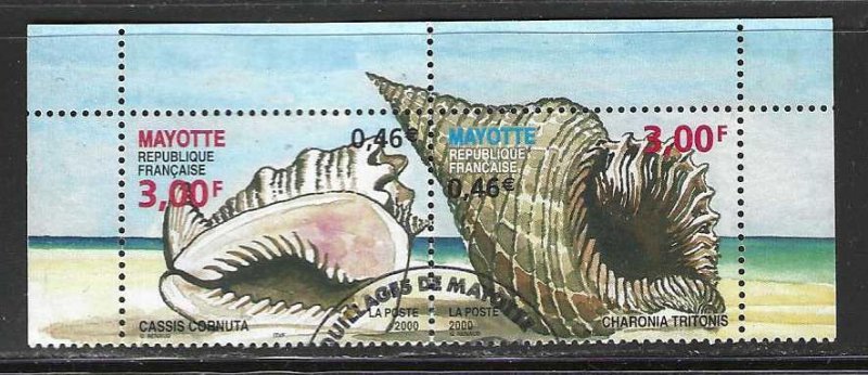 Mayotte 140a-b  Used  SC:$4.00