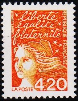 France.1997 4f20 S.G.3427 Unmounted Mint