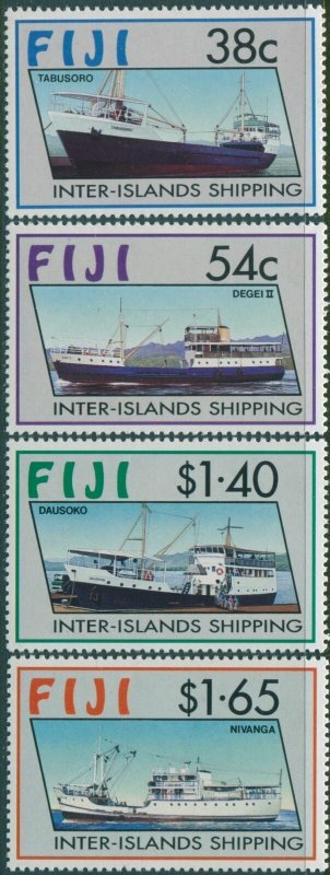 Fiji 1992 SG847-850 Inter-islands Shipping set MNH