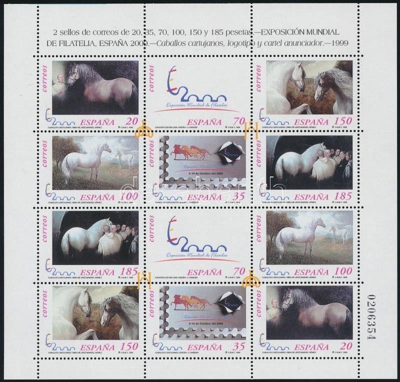 Spain stamp Stamp Exhibition whole sheet MNH 1999 Mi 3512-3517 WS158763