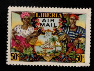 LIBERIA Scott C64 MH* stamp