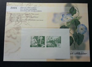 Sweden - Australia Joint Issue 2001 Flower (souvenir sheet) MNH