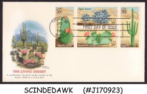 UNITED STATES  - THE LIVING DESERT / CACTI OF THE FOUR WINDS - 4V  FDC