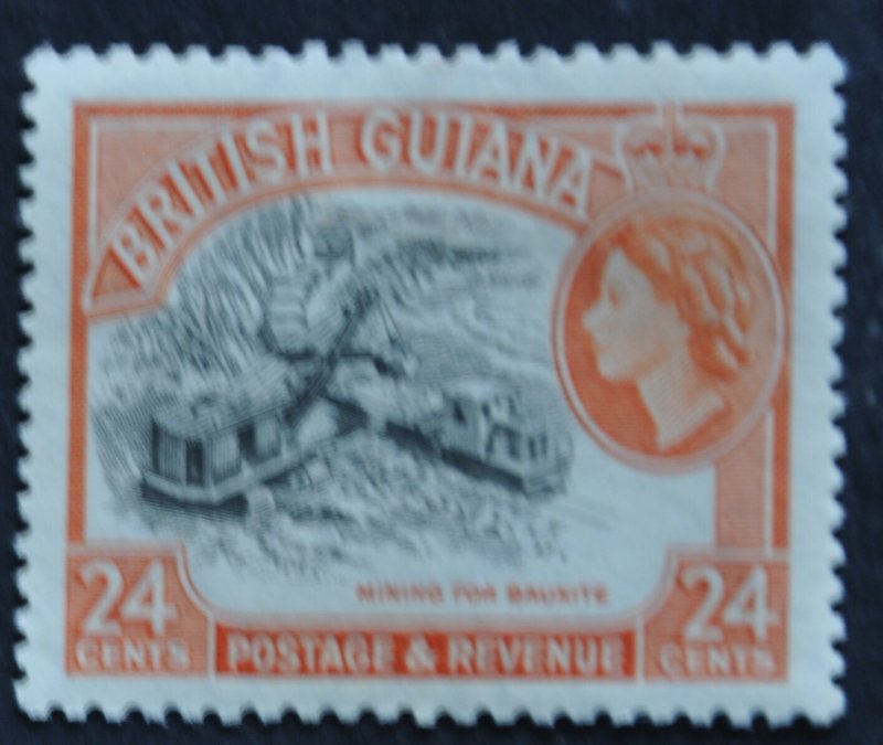 DYNAMITE Stamps: British Guiana Scott #261 – MINT hr