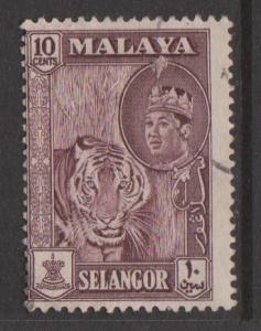 Malaya Selangor Sc#119 Used