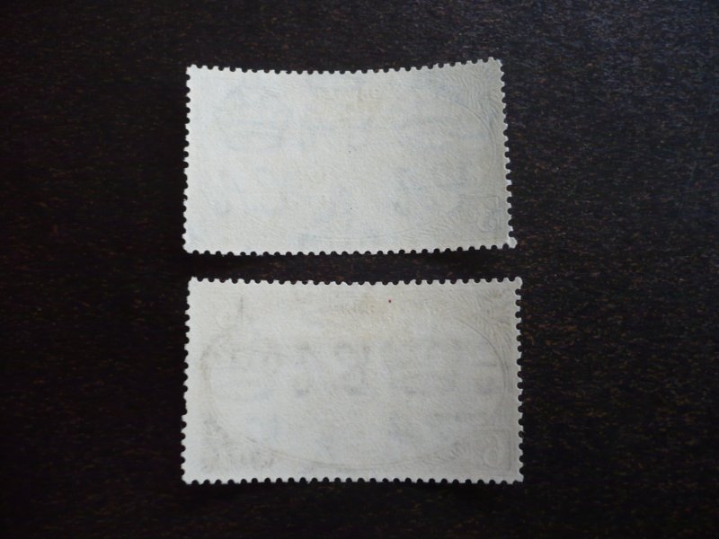 Stamps - Brunei - Scott# 64, 66 - Mint Hinged Part Set of 2 Stamps