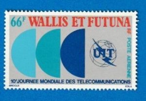 WALLIS AND FUTUNA SCOTT#C82 1978 10TH WORLD TELECOMMUNICATIONS DAY - MNG