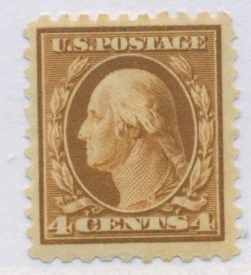 Scott #465 4c Washington from 1916 MOGLH  VF+  Great Price!