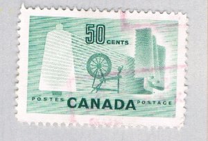 Canada Textiles green 50c (AP128024)