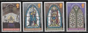 Ascension Scott #'s 688 - 691 MNH