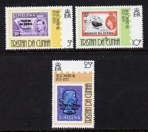 TRISTAN DA CUNHA - 1979 - Rowland Hill - Perf 3v Set - Mint Never Hinged