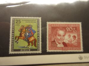 BERLIN Scott 9NB18, 9NB20 MINT NEVER HINGED Cat $3.90