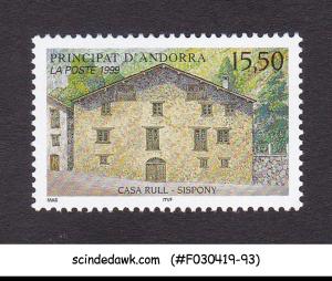 ANDORRA FRENCH - 1999 RULL HOUSE SG#F560 1V MINT NH