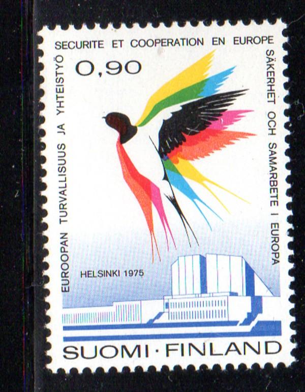 Finland Sc 578 1975 Security Conference stamp NH