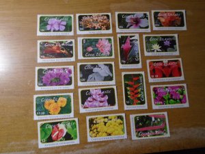 Cook Islands  # 1305-22   MNH   Flowers