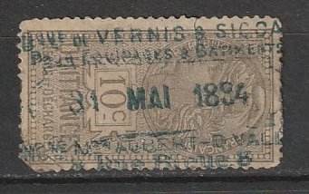 France Used Revenue Issued 1894