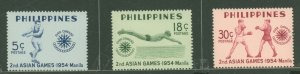 Philippines #610-612 Mint (NH) Single (Complete Set)